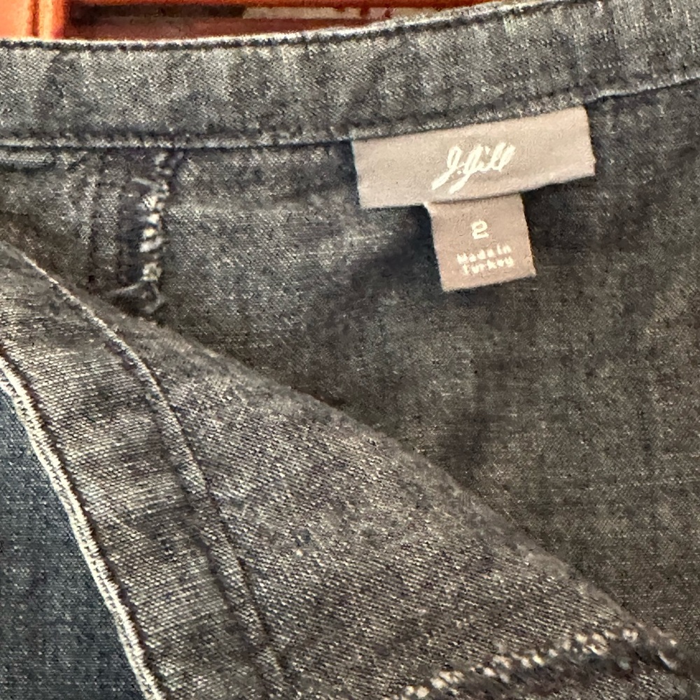 J. Jill Casual Denim Blouse